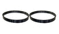 Solid Spare (2) Vacuum Belt for Panasonic UB UB8 MC-V270B MC and MC-V Series Vacs