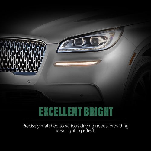 Solid Spare Fit For 2020-2025 Lincoln Corsair LED Turn Signal Light Assembly Left Side