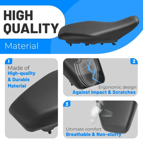 Solid Spare Black Complete Seat For Honda Sportrax 90 TRX90X 2020 21-23 24 TRX90EX 06-24