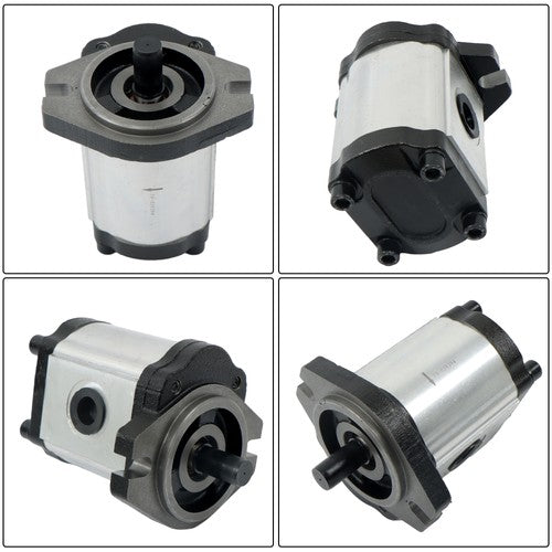 Solid Spare 9 Tooth Spline Shaft, Hydraulic Gear Pump 4-18 GPM SAE A-2 Bolts CW Cast Iron