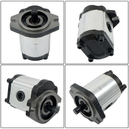 Solid Spare 9 Tooth Spline Shaft, Hydraulic Gear Pump 4-18 GPM SAE A-2 Bolts CW Cast Iron