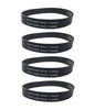 Solid Spare (4) Hoover Wind Tunnel NON-Self Propelled Vacuum - Belt Replacement - NEW