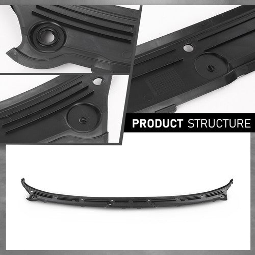 Solid Spare Windshield Wiper Cowl Cover Panel Trim Fit For 2008-2014 BMW X5 E70 X6 E71