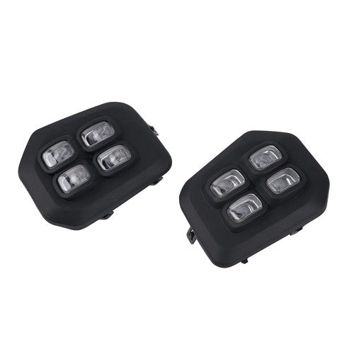 For 2016-2022 2023 Toyota Tacoma 4-Eyes Style DRL LED Clear Fog lights Lamps