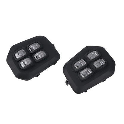 For 2016-2022 2023 Toyota Tacoma 4-Eyes Style DRL LED Clear Fog lights Lamps