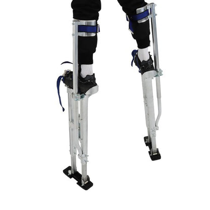 Solid Spare Adjustable Stilt 36" - 48" Drywall Stilts Aluminum Alloy Tool For Electrical