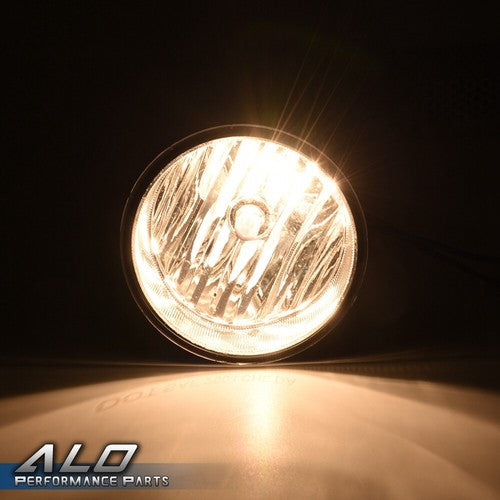 Solid Spare Fit For 2005-2011 Toyota Tacoma Clear Bumper Fog Lights Lamps W/ Switch+Bulbs