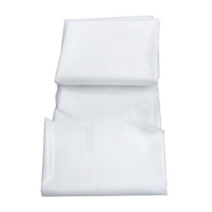 Solid Spare Clear Greenhouse Plastic Sheeting - 6 mil UV Resistant Polyethylene 13 × 25 FT
