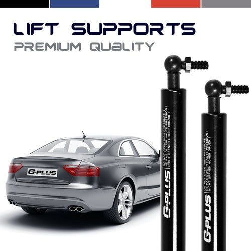 Solid Spare Fit For 04-2008 Toyota Solara Front Hood Lift Supports Strut Shocks Spring White