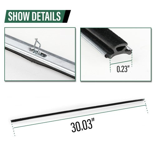 Solid Spare For Suzuki Samurai SJ410 SJ413 Door Window Trim Molding Seal Garnish Whisker Set