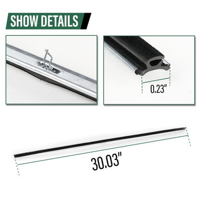 Solid Spare For Suzuki Samurai SJ410 SJ413 Door Window Trim Molding Seal Garnish Whisker Set