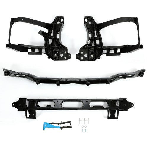 Solid Spare Front Radiator Support W/LH & RH Headlight Bracket For Dodge Ram 2500 3500 10-12