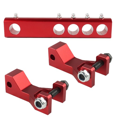 Solid Spare Red Lowering Kit For Yamaha Banshee 350 YFZ350 87-08/Warrior 350 YFM350X 87-04