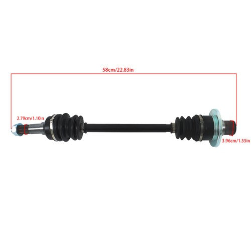 Solid Spare Rear Right CV Axles Drive Shaft 5UG-F53B0-21-00 For Yamaha Rhino 450 660 04-09