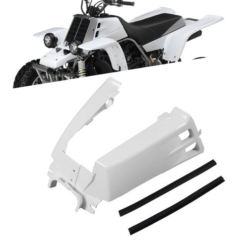 Solid Spare Left+Right Gas Tank Side Covers Plastic Wrap For Yamaha Banshee 350 87-06 WHITE