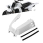 Solid Spare Left+Right Gas Tank Side Covers Plastic Wrap For Yamaha Banshee 350 87-06 WHITE