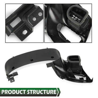 Solid Spare Fit For 1997-2003 Ford F150 Expedition Dash Instrument Cluster Bezel Panel Black