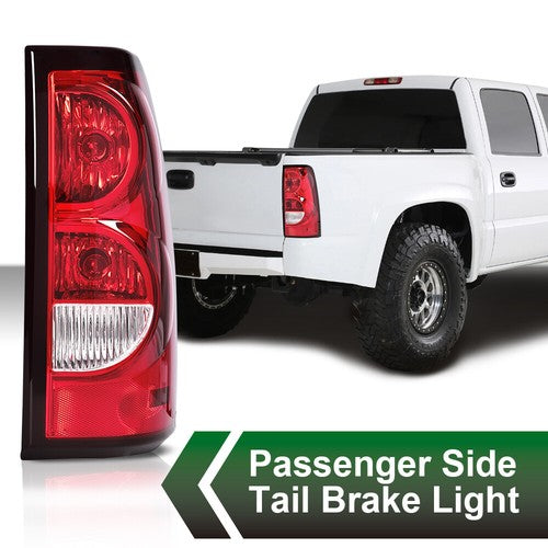 Solid Spare Fit For 03-06 Chevy Silverado Pickup Right Passenger Side Tail Light Brake Lamp