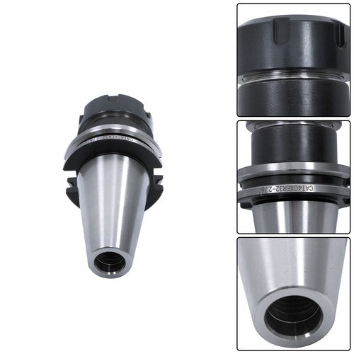 Solid Spare 10Pcs CAT40-ER32 Collet Chuck 2.76" 70mm Length Tool Holder Set New