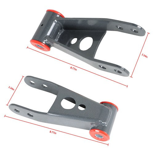 Solid Spare 3" Front 2" Rear Full Leveling Lift Kit For 84-01 Jeep Cherokee XJ 2WD 4WD Sport
