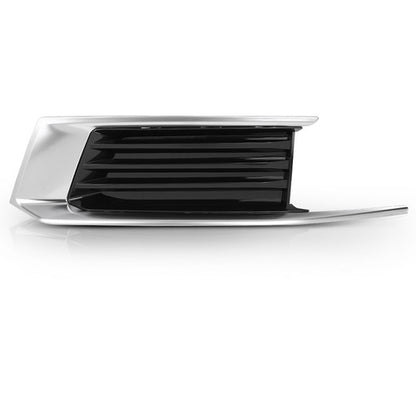 Solid Spare Fit For 2018-2019 Cadillac XTS Front Bumper Insert Fog Light Cover Left Side