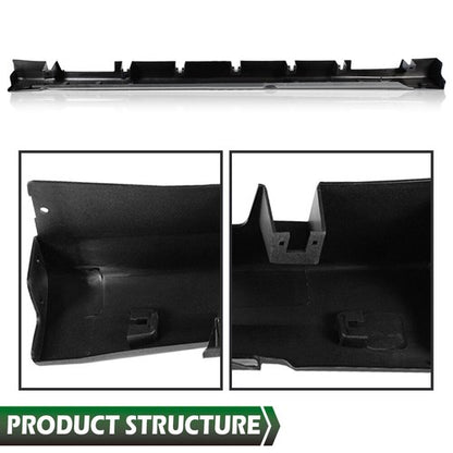 Solid Spare Fit For 13-16 Ford Fusion Left & Right Side Exterior-Rocker Panel Molding Trim