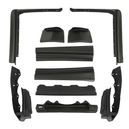 Solid Spare Front & Rear Bumper Fillers Fit For 80-92 Cadillac Deville Fleetwood Brougham