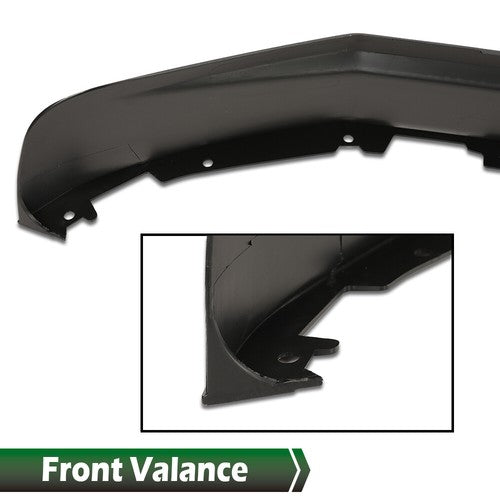 Solid Spare Front Lower Valance Black Fit For 2011-2016 Ford F250 F350 F450 Super Duty 4WD