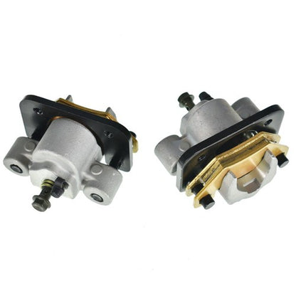 Solid Spare Front Brake Calipers Pads + Brake Master Cylinder For Arctic Cat 250 300 400 500