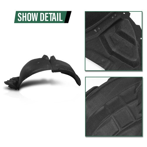 Solid Spare Front Left Side Fender Liner Splash Shield Fit For 2017-2019 Buick Lacrosse