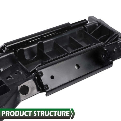 Solid Spare Center Console Lid Armrest Sliding Mechanism Fit For 2006-2011 Honda Civic Black