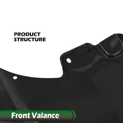 Solid Spare Front Bumper Lower Valance Fit For 2005-2010 Volkswagen Jetta VW1093108 Black