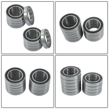 Solid Spare 10Pcs 6907-2RS Bearings 35×55×10mm Double Rubber Seals Deep Groove Ball Bearing