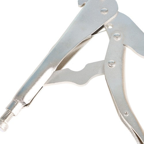 Solid Spare 11" Swivel Pad Locking C-Clamp Locking Pliers With Entrained Rotary Gasket 10Pcs