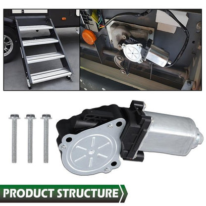 Solid Spare Fit For Kwikee 379147 1101428 LCI 366043 RV Entry Step Motor 214-1001 w/ Screws