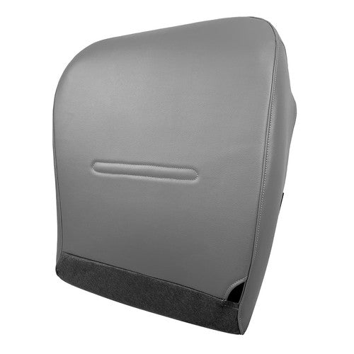 Solid Spare Compatible For Ford F250 F350 Truck 2001-2007 NEW Driver Bottom Seat Cover Gray
