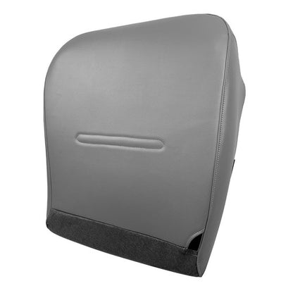 Solid Spare Compatible For Ford F250 F350 Truck 2001-2007 NEW Driver Bottom Seat Cover Gray
