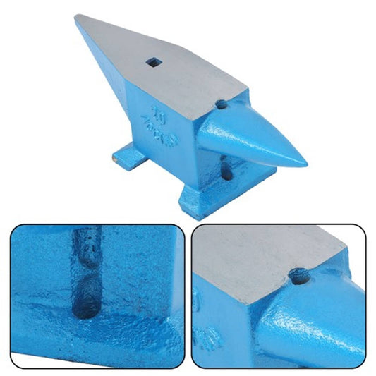 Solid Spare Double Horn Anvil 44Lb Steel Anvil Blacksmith for Sale Forge Tools and Equipment