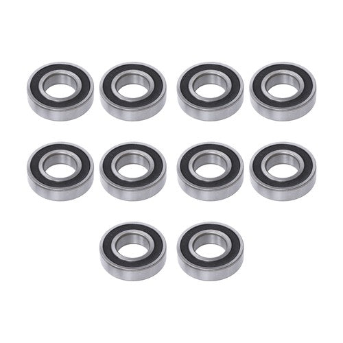 Solid Spare 10Pcs 6206-2RS Bearings 30×62×16mm Double Rubber Seals Deep Groove Ball Bearing