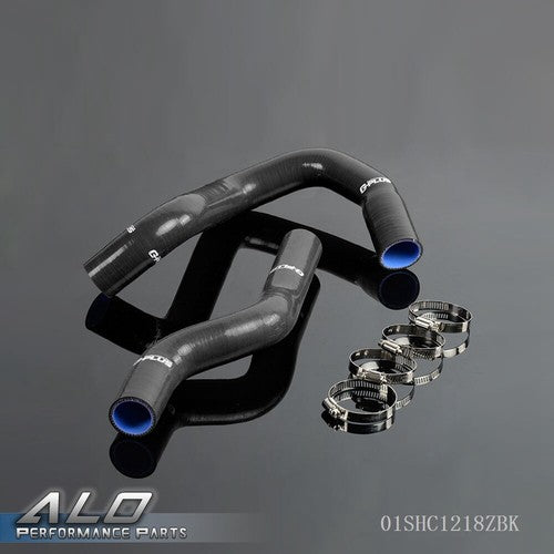 Solid Spare Silicone Radiator Hose Kit Black Fit For 1968-1979 Ford F100 F150 F250 Bronco