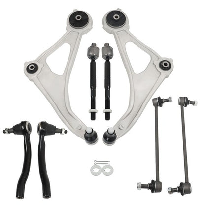 Solid Spare For Nissan Altima Maxima 15-19 New Front Lower Control Arms Ball Joint Sway Bars