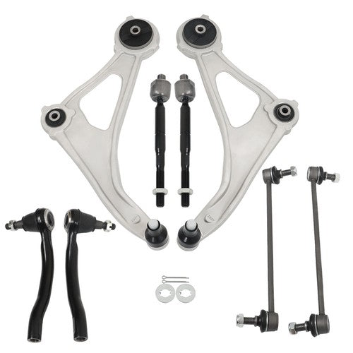 Solid Spare For Nissan Altima Maxima 15-19 New Front Lower Control Arms Ball Joint Sway Bars
