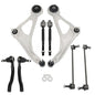 Solid Spare For Nissan Altima Maxima 15-19 New Front Lower Control Arms Ball Joint Sway Bars