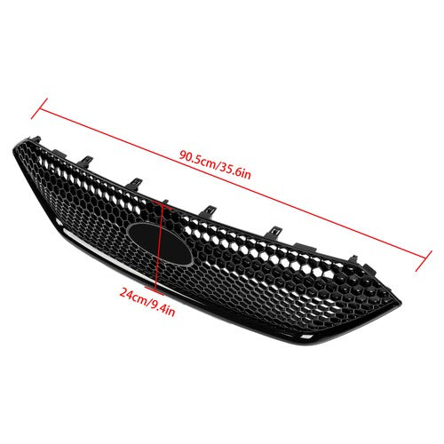 Solid Spare For Subaru WRX 2022-2024 High Quality Plastic Front Bumper Upper Grill Honeycomb