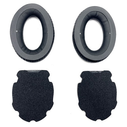 New 1Pair Black Ear Pads Cushions For Aviation Headset X A10 A20 Bose Headphones