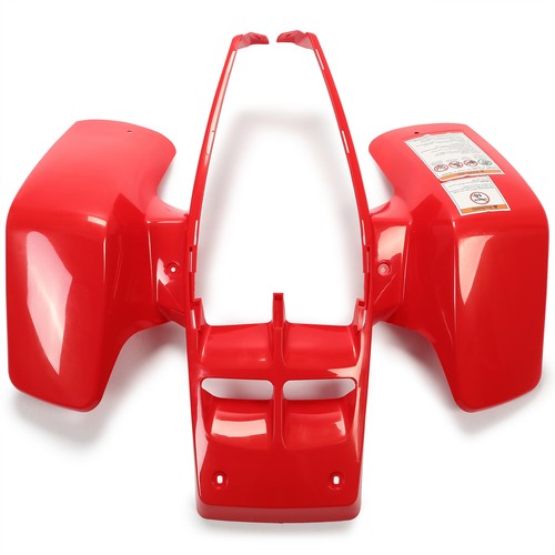 Solid Spare Front Fender Plastic Body Kit For Yamaha Banshee 350 YFZ350 RED 1987-2006