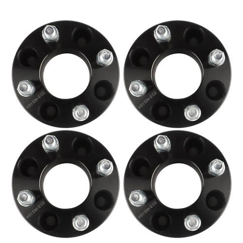 Solid Spare New Wheel Spacers Hub Bore 62mm Thread Size 1/2"x20 4Pcs 2" 4x101.6mm US