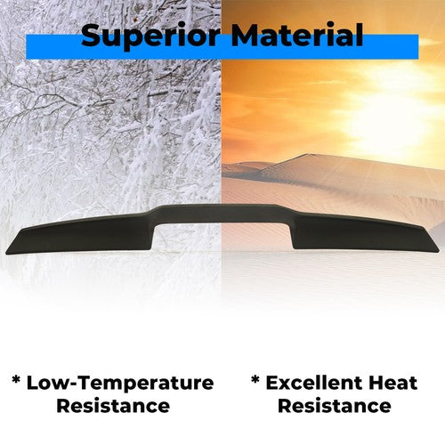 Solid Spare Truck Cab Top Roof Spoiler Wing for Chevy Colorado Crew Cab (2014-2021) 981399
