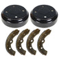 Solid Spare Golf Cart Brake Drums And Brake Shoe Kit For Club Car DS 1995+ Precedent 2004+