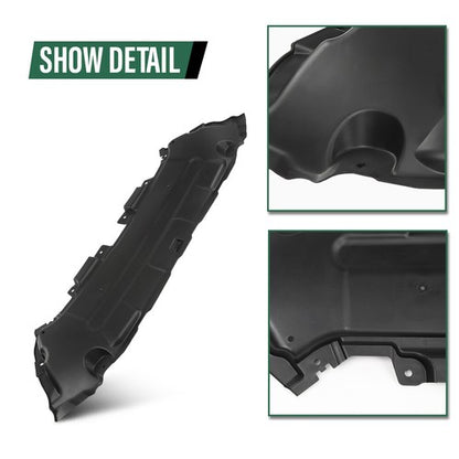 Solid Spare Fit For 16-22 Mercedes-Benz GLC300 GLC43 AMG Engine Splash Shield Under Cover